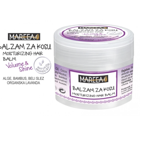 CONDITIONER FOR ALL HAIR TYPES 100% NATURAL Volume & Shine 120 ml
