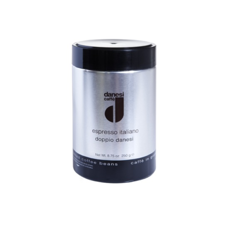Danesi Espresso Doppio can 250 g – coffee beans