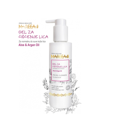 FACIAL CLEANSING GEL, 120ML for normal to dry facial skin
