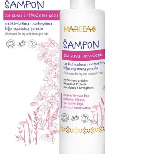HERBAL SHAMPOO FOR DRY & DAMAGED HAIR – 270 ml