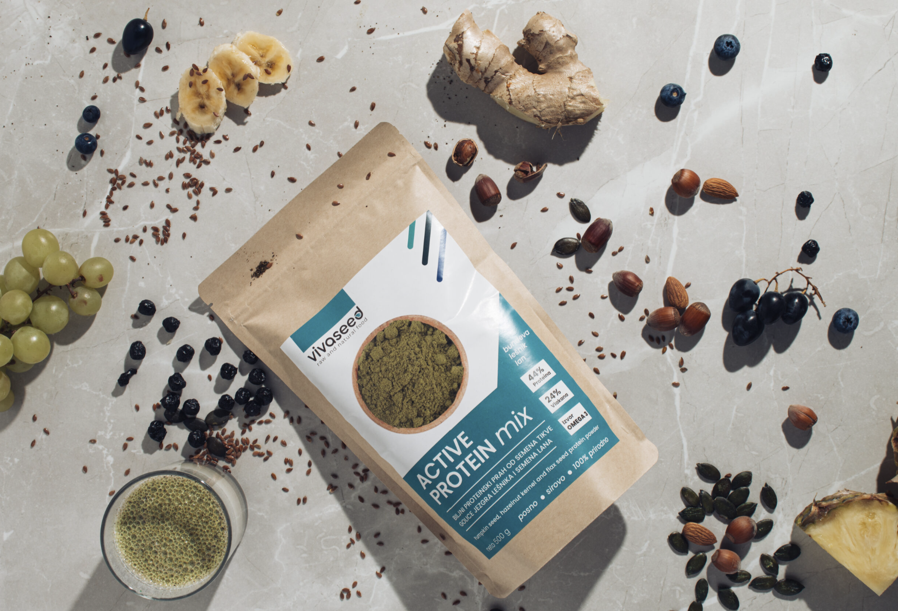 Vivaseed Active Protein mix- 500 g