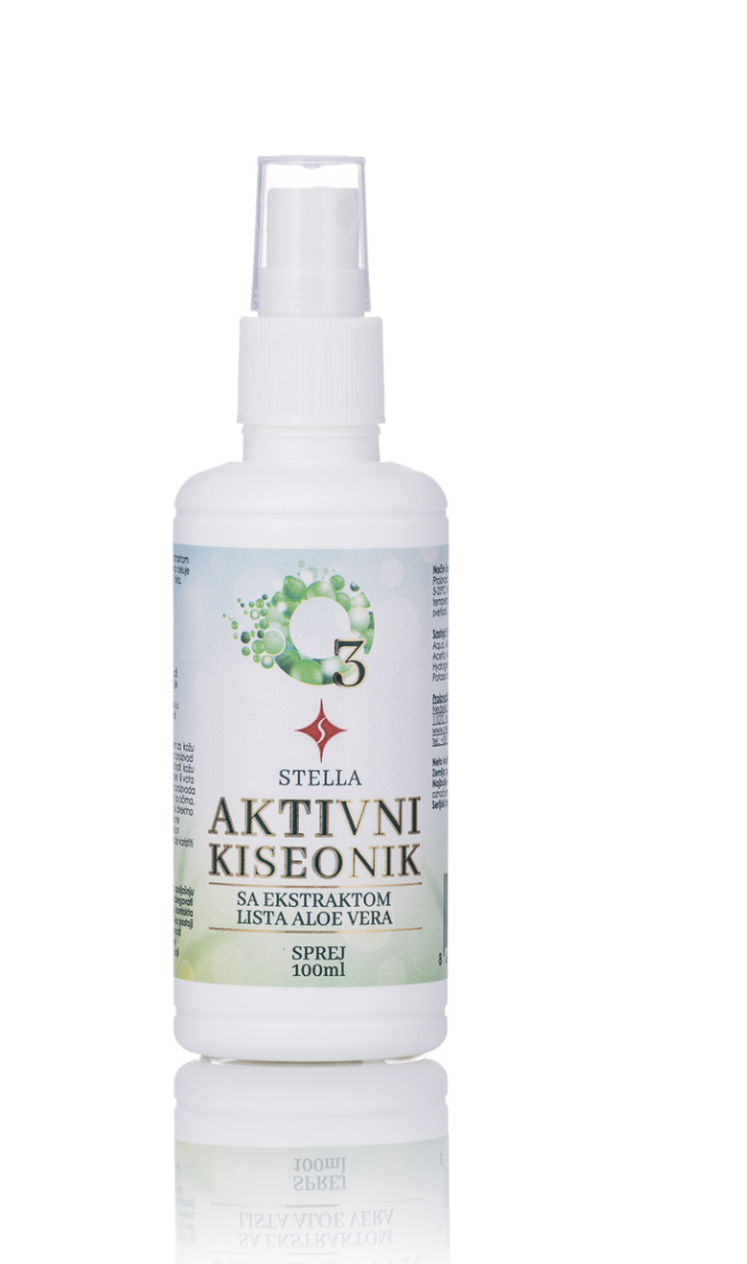 STELLA ACTIVE OXYGEN WITH ALOE VERA LEAF EXTRACT SPRAY-100ml