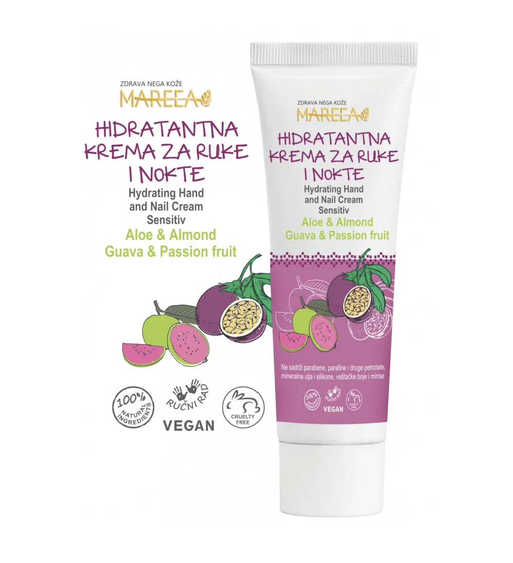 MOISTURIZING CREAM FOR HANDS AND NAILS 50ML