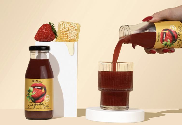 Strawberry premium juice - 0.2l - Image 2