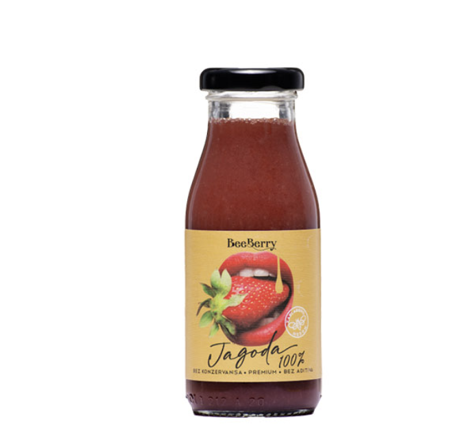 Strawberry premium juice - 0.2l