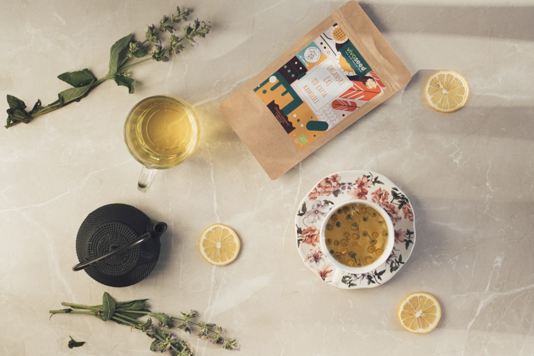 Vivaseed organic chamomile tea-40 g
