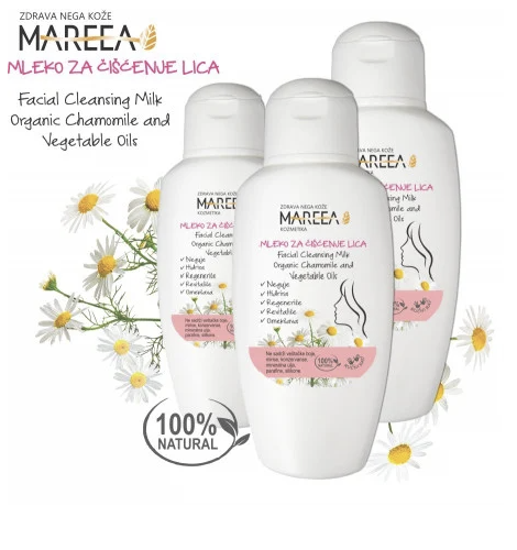 NATURAL MAKEUP REMOVER & FACIAL CLEANSING MILK – 125 ml