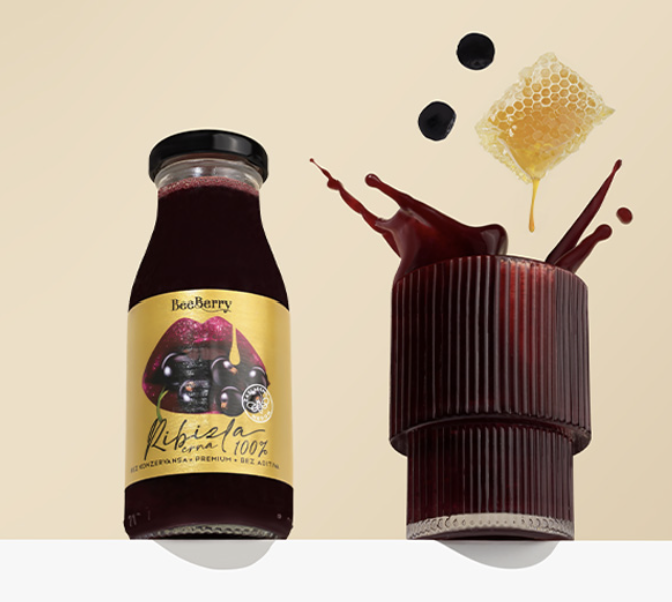 Blackcurrant premium juice - 0.2l - Image 2