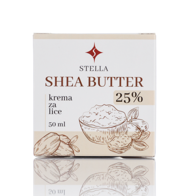 SHEA BUTTER 25% face cream - 50ml - Image 4