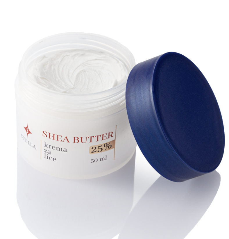 SHEA BUTTER 25% face cream - 50ml - Image 3