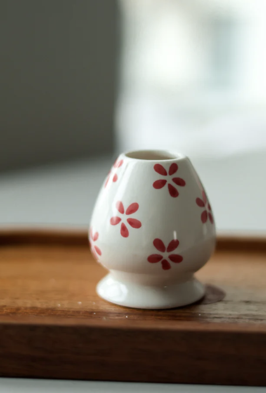 Chasentaten - ceramic holder for chasen brush