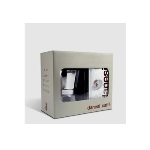 Danesi gift trio – moka pot plus 2 X 250 g Classico ground